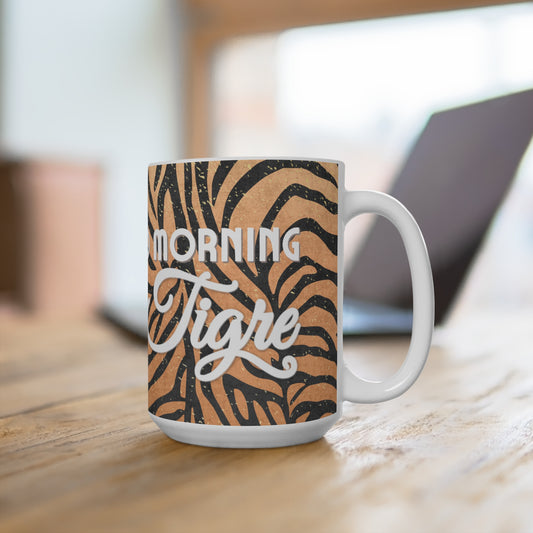 Chic in Stripes copper Mug 15oz