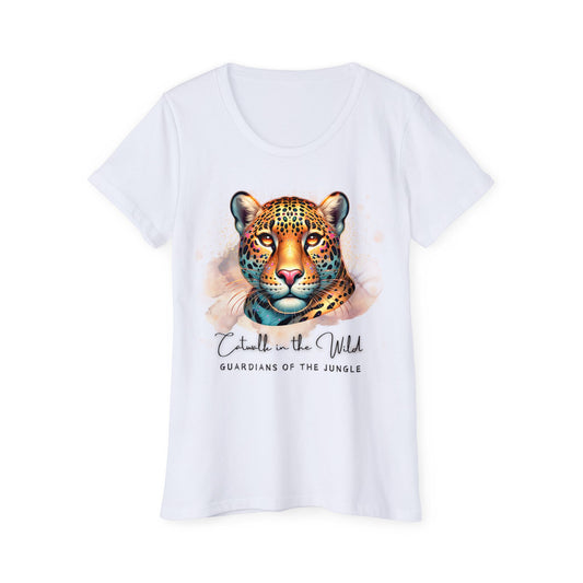 Catwalk in the Wild Women's Organic Short Sleeve T-Shirt