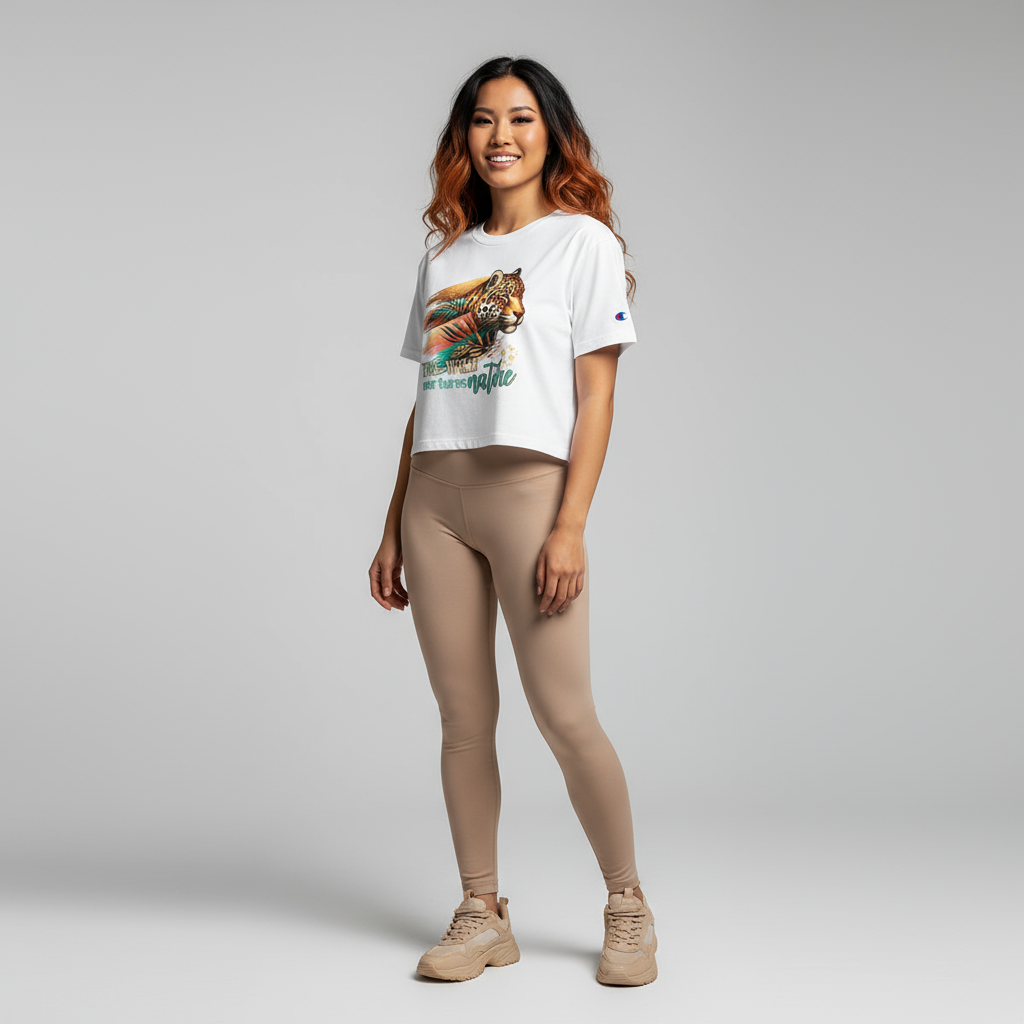Wild Nurtures Nature Crop Women's T-Shirt