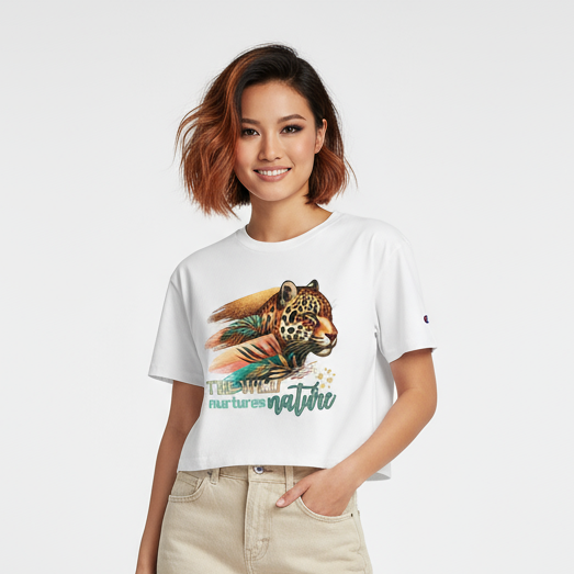 Wild Nurtures Nature Crop Women's T-Shirt
