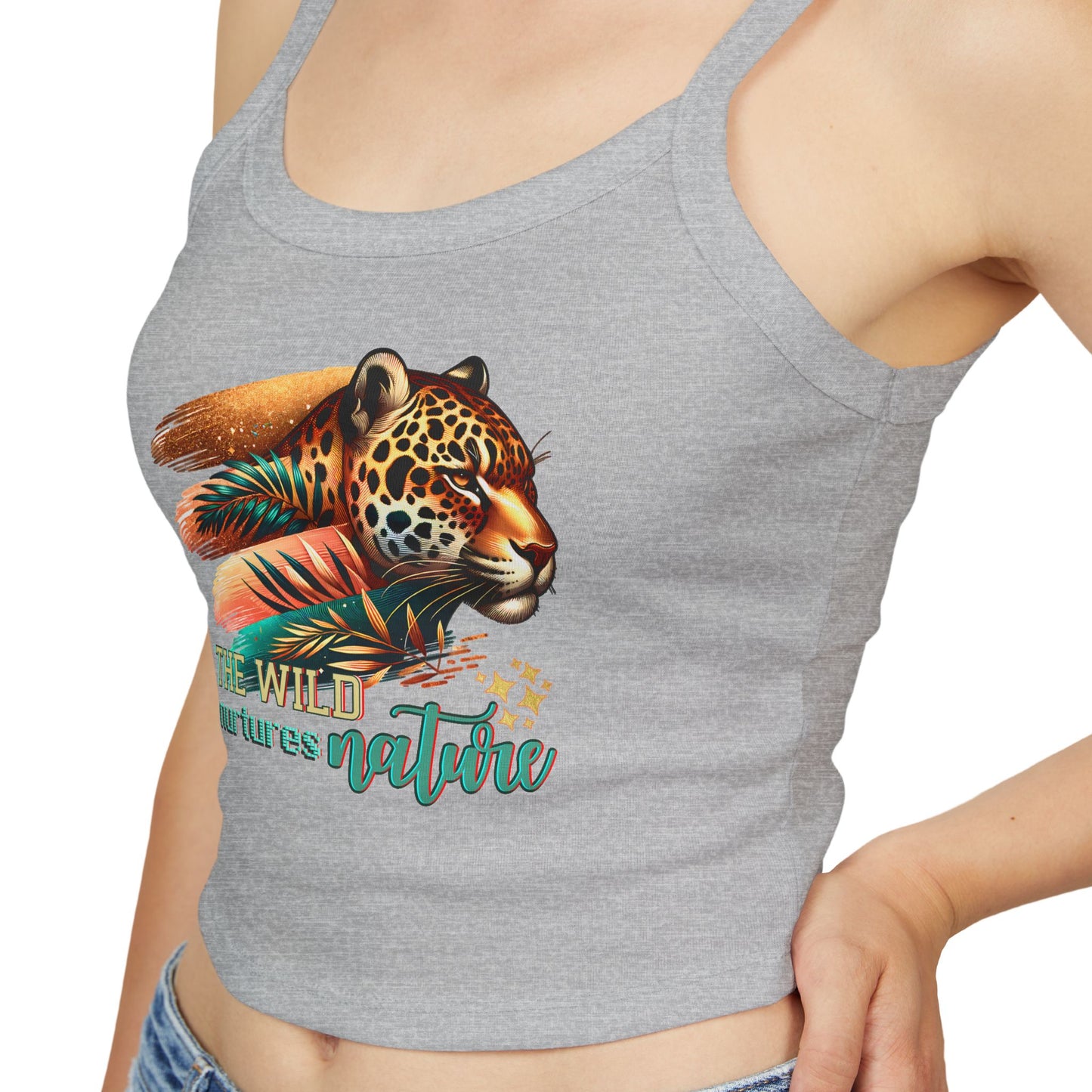 The Wild Nurtures - Women's Spaghetti Strap Tank Top