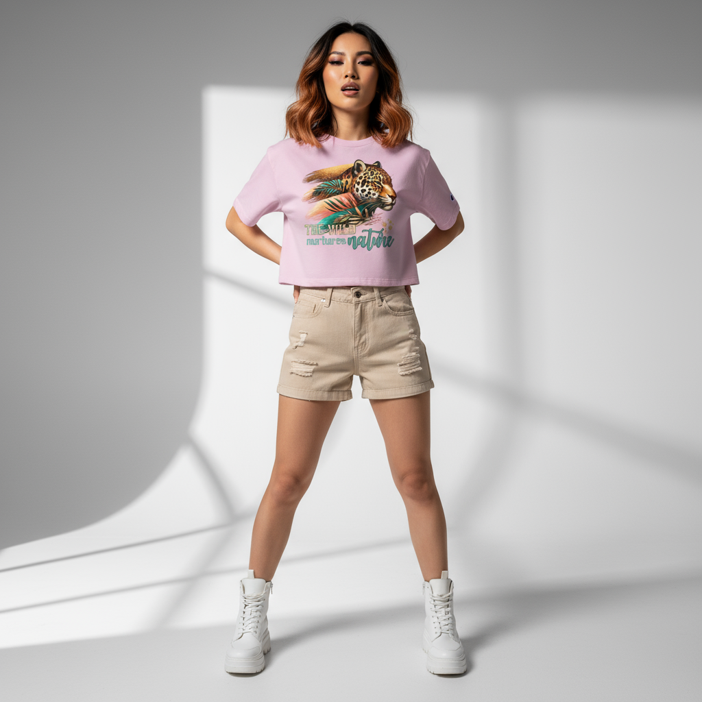 Wild Nurtures Nature Crop Women's T-Shirt