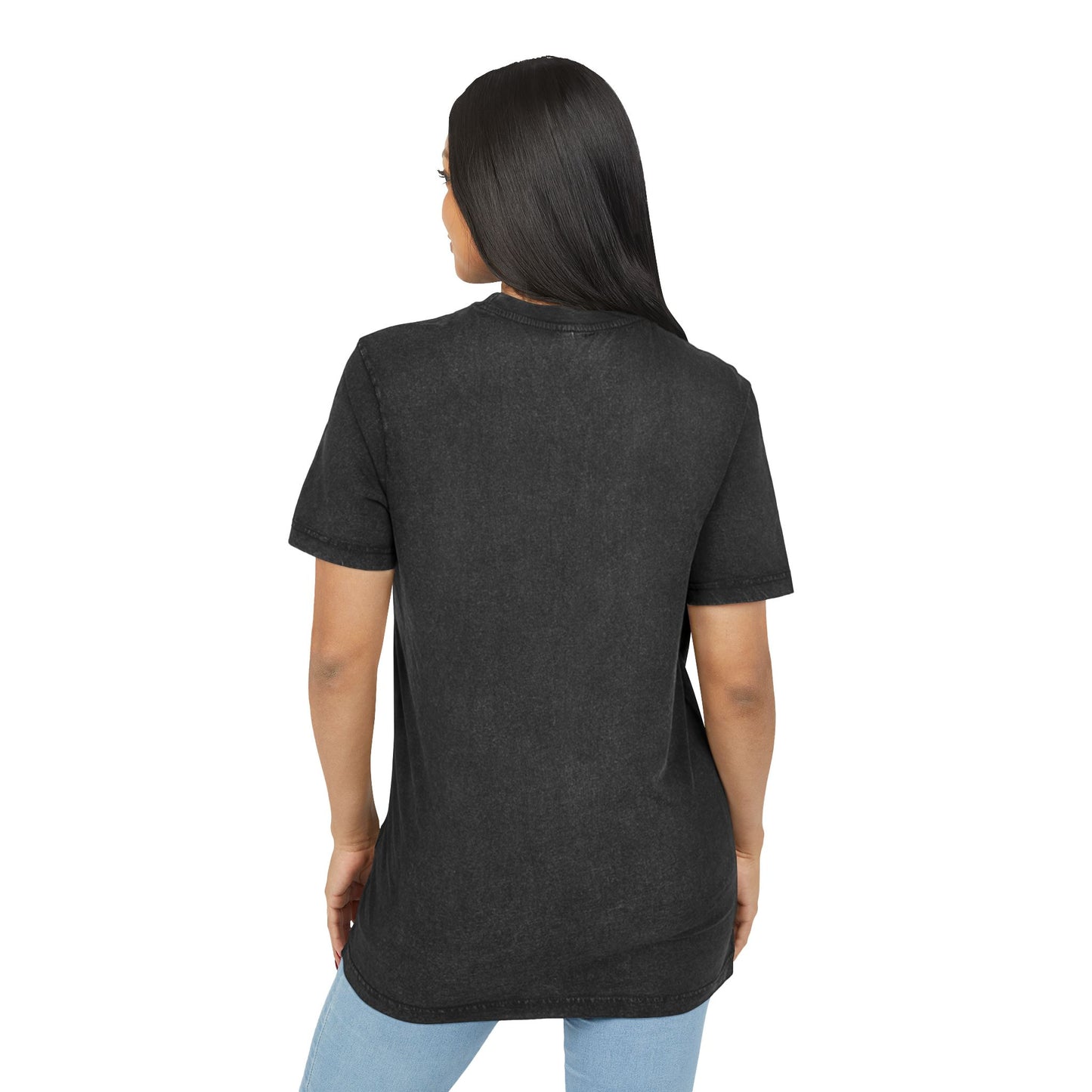 The Wild nurtures Nature Acid Washed Round Neck Tee