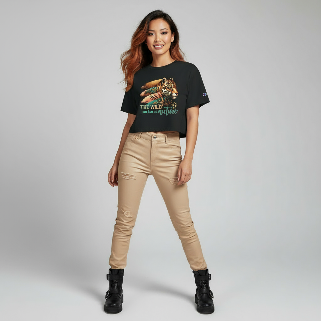 Wild Nurtures Nature Crop Women's T-Shirt