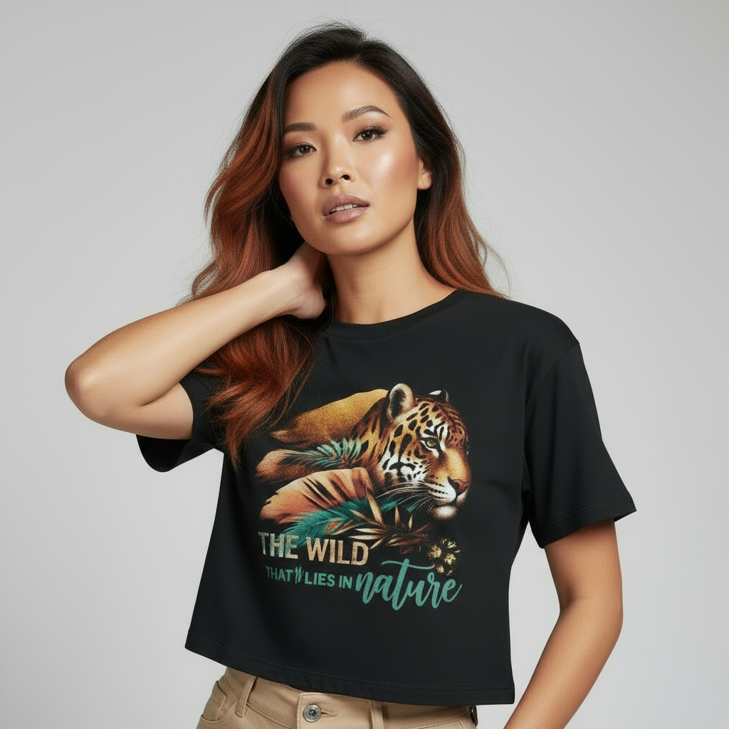Wild Nurtures Nature Crop Women's T-Shirt