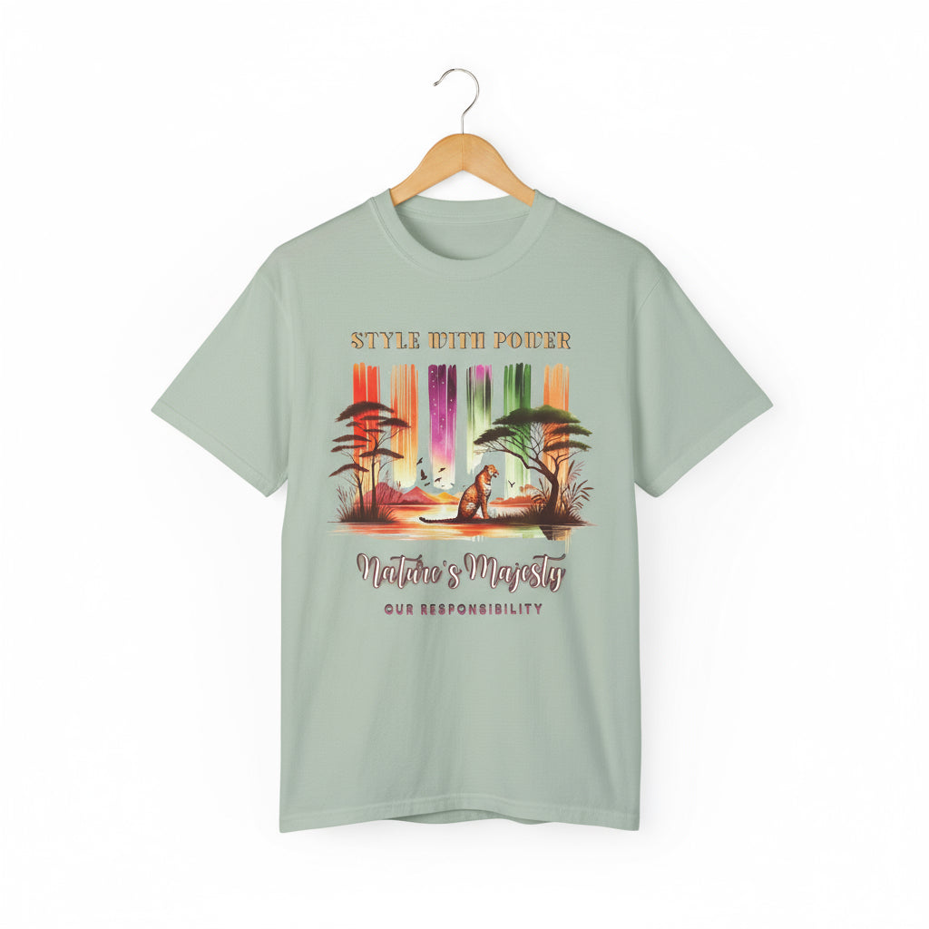 Jaguar Nature's Majesty T-shirt🐅🌴