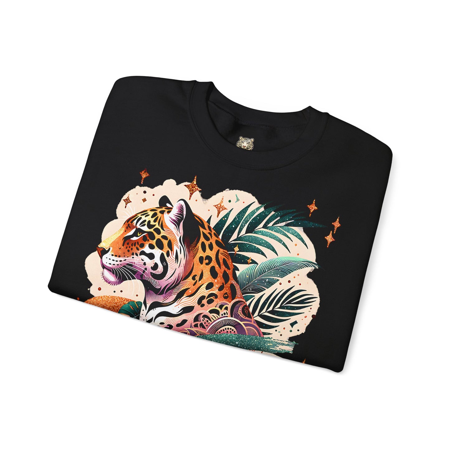 Jaguar Wildlife Art Sweatshirt