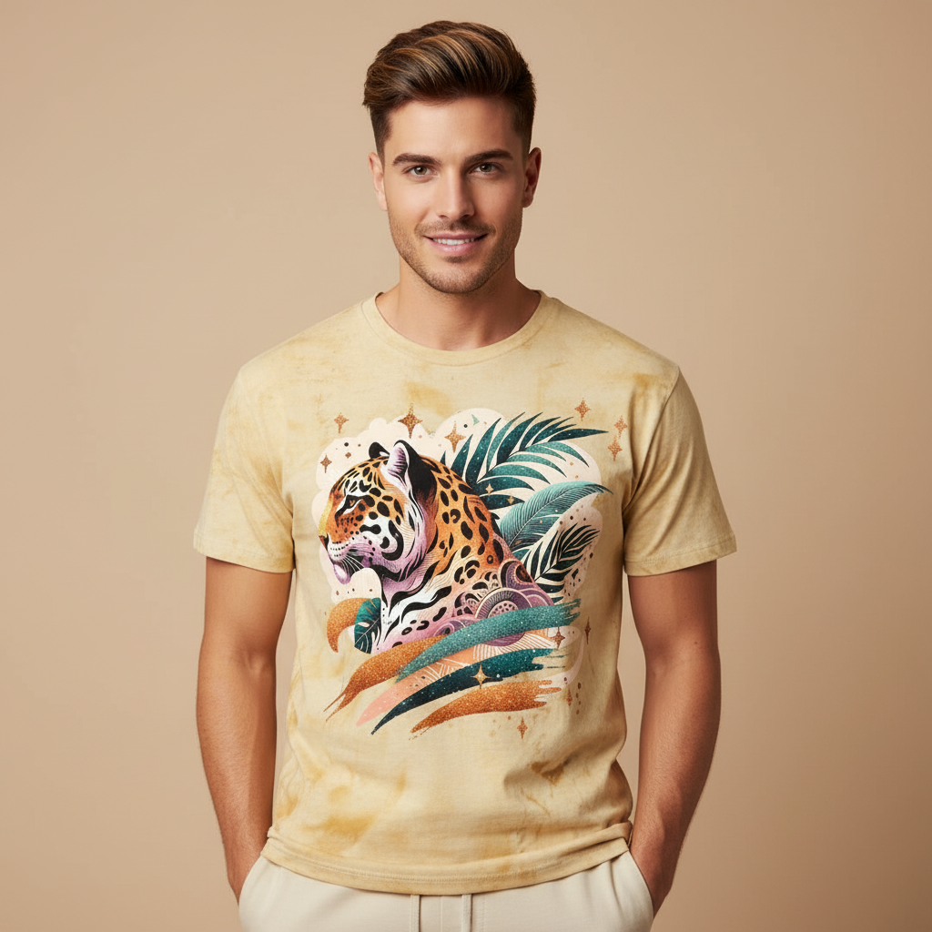 Jaguar Jungle Chic - Unisex Color Blast T-Shirt
