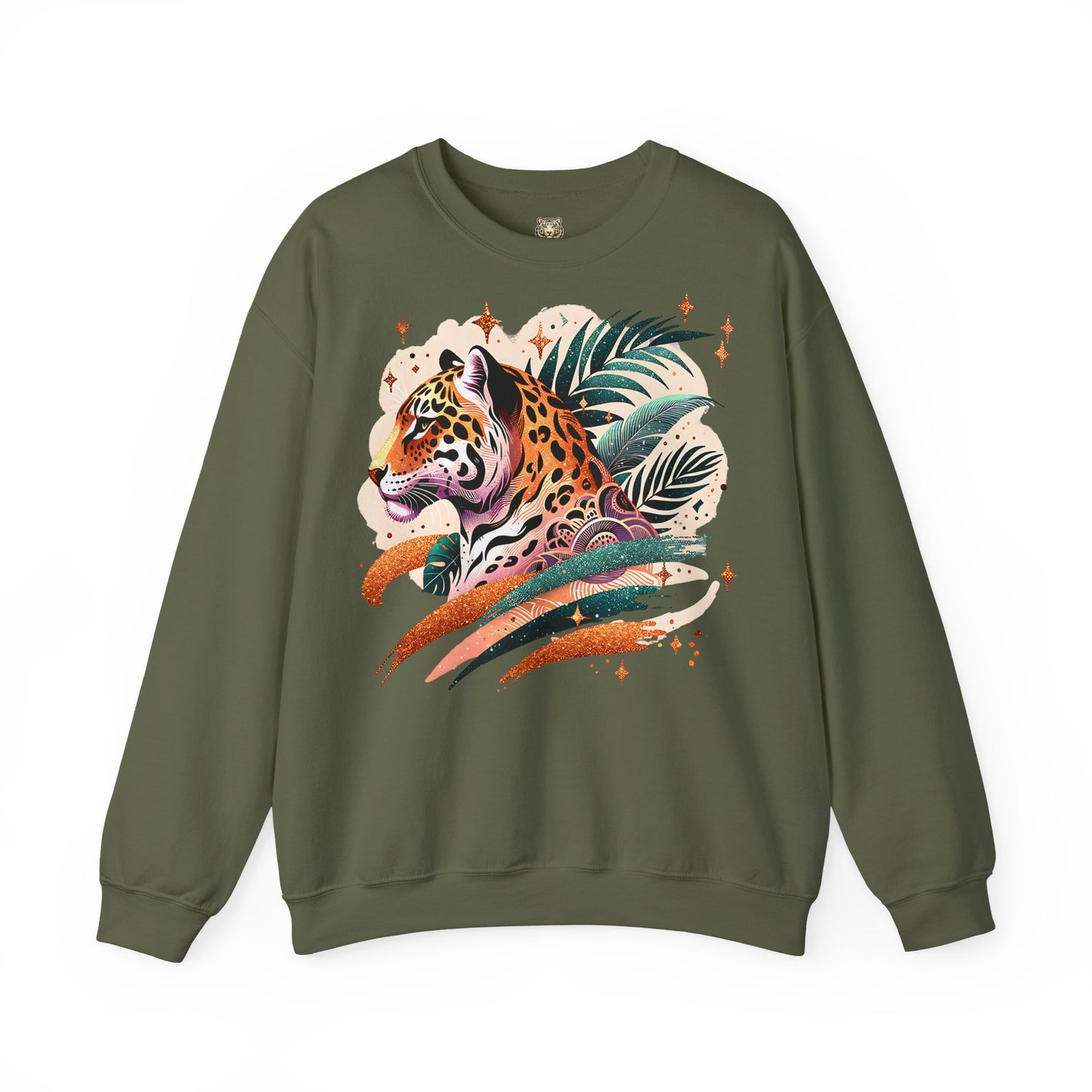 Jaguar Wildlife Art Sweatshirt
