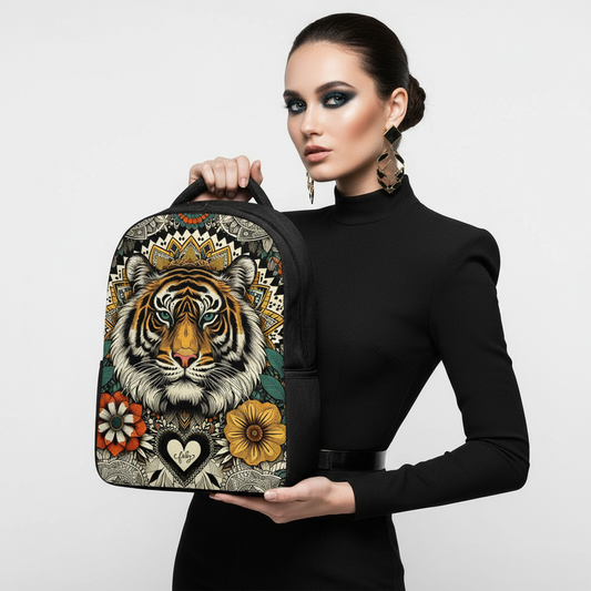Tiger Feliz Laptop Backpack☘️🐅