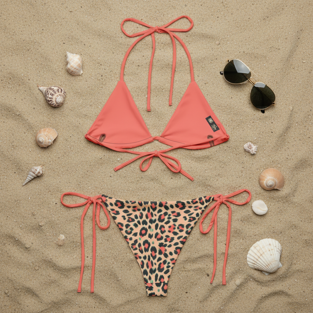 Leopard Passion String Bikini Spicy 🌶🐆
