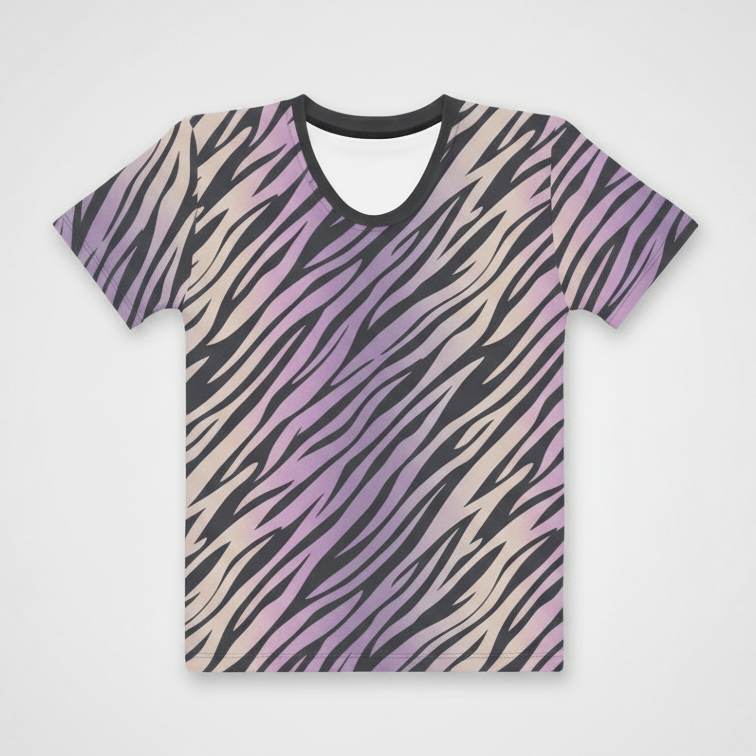 Tiger Roar with Style Women’s T-Shirt orchid