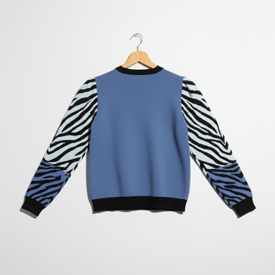 Tigers Essence Knitted crew neck sweater
