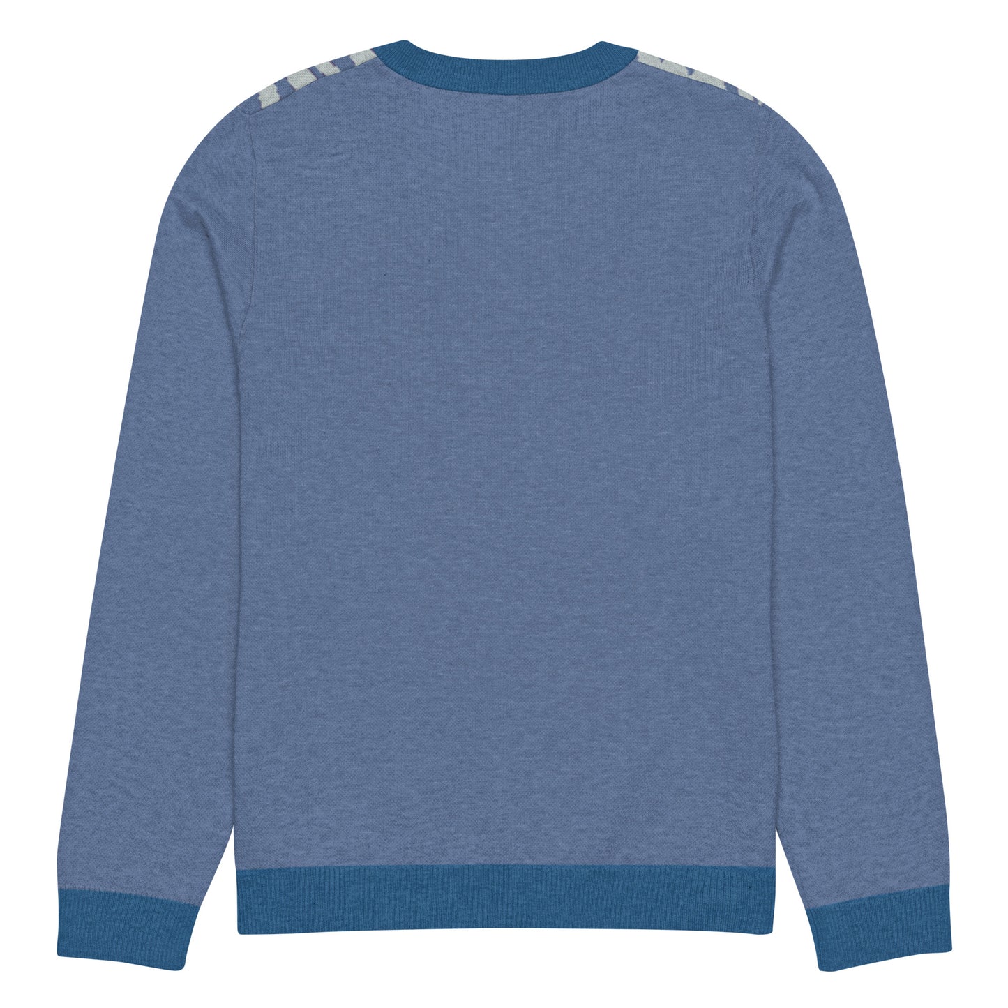 Exotic Essence Sky Knitted crew neck sweater
