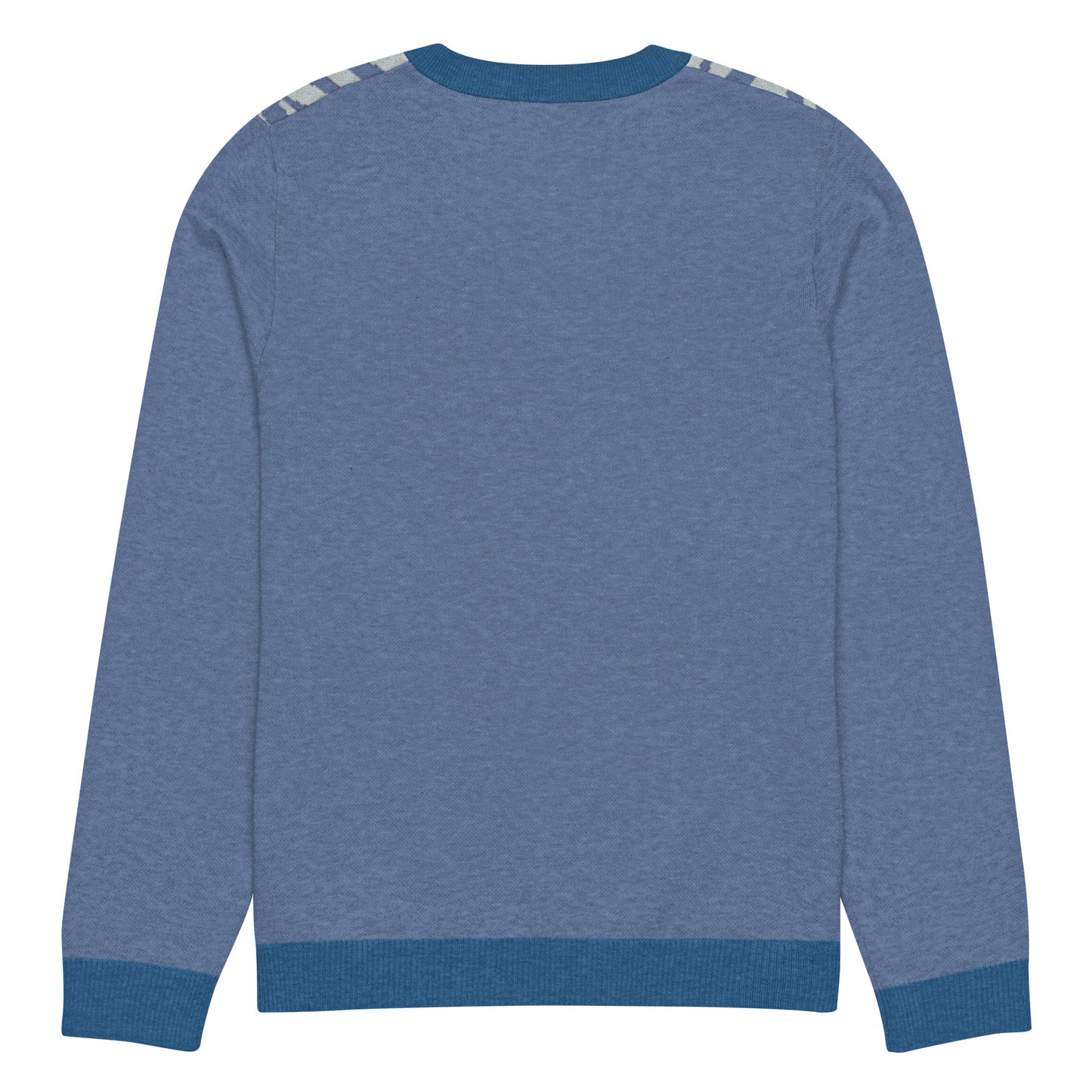 Exotic Essence Sky Knitted crew neck sweater