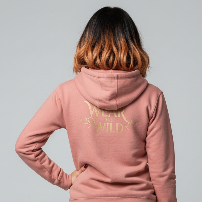 Tiger Pixel Heart Hoodie🐾🐅