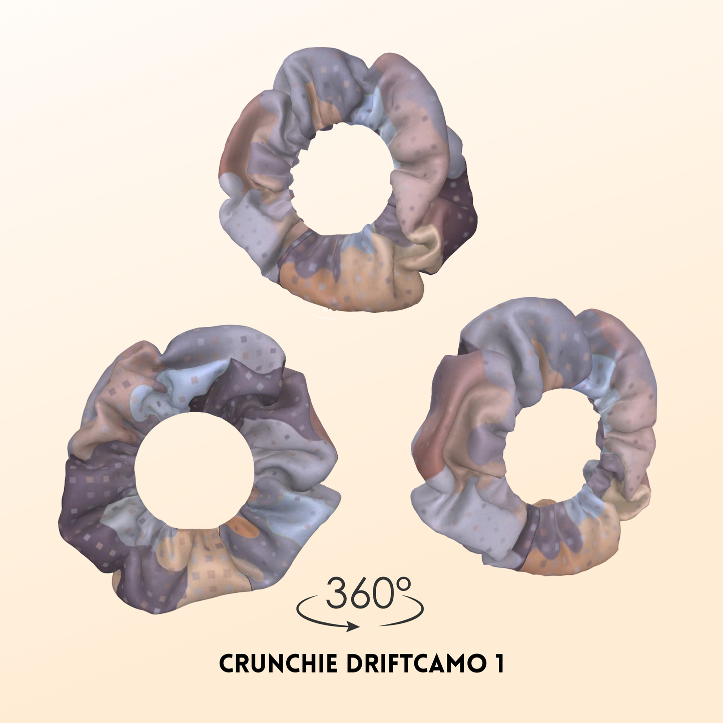 DriftCamo Scrunchie 3 Pack💖