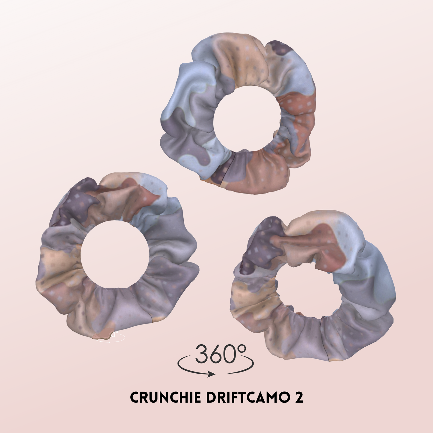 DriftCamo Scrunchie 3 Pack💖