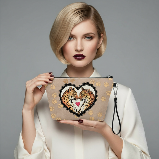 Jaguar Love Track Sling Cosmetic Bag