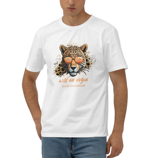 Jaguar en Vogue Men's Short Sleeve Cotton Tee