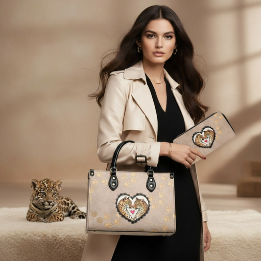 Jaguar Heart Tracks Bag & Purse Bundle 👜💗🐆