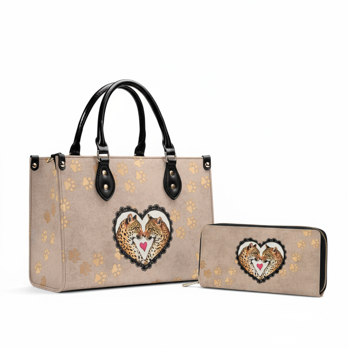 Jaguar Heart Tracks Bag & Purse Bundle 👜💗🐆