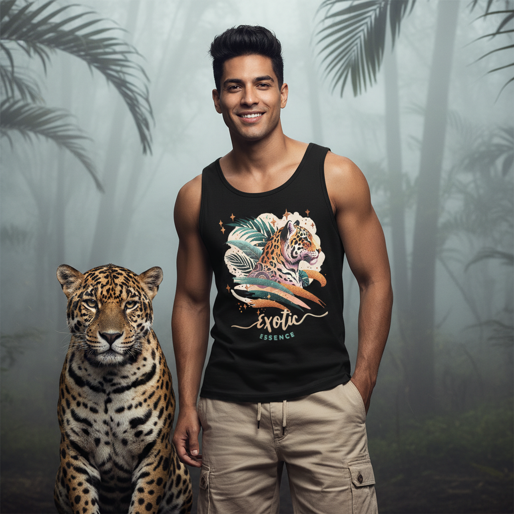 Jaguar Exotic Essence Tank Top Men💫🐆