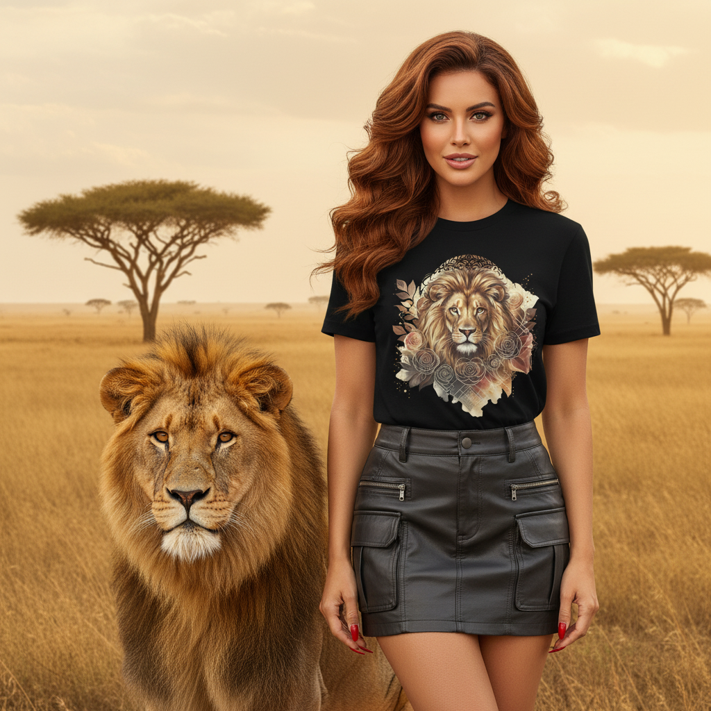 Lions Rise Organic Cotton Tee unisex🦁💫