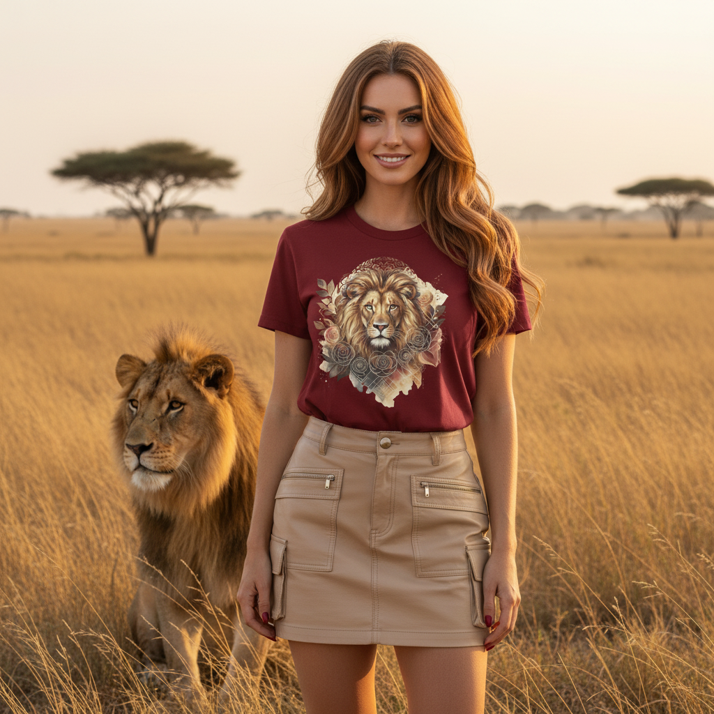 Lions Rise Organic Cotton Tee unisex🦁💫