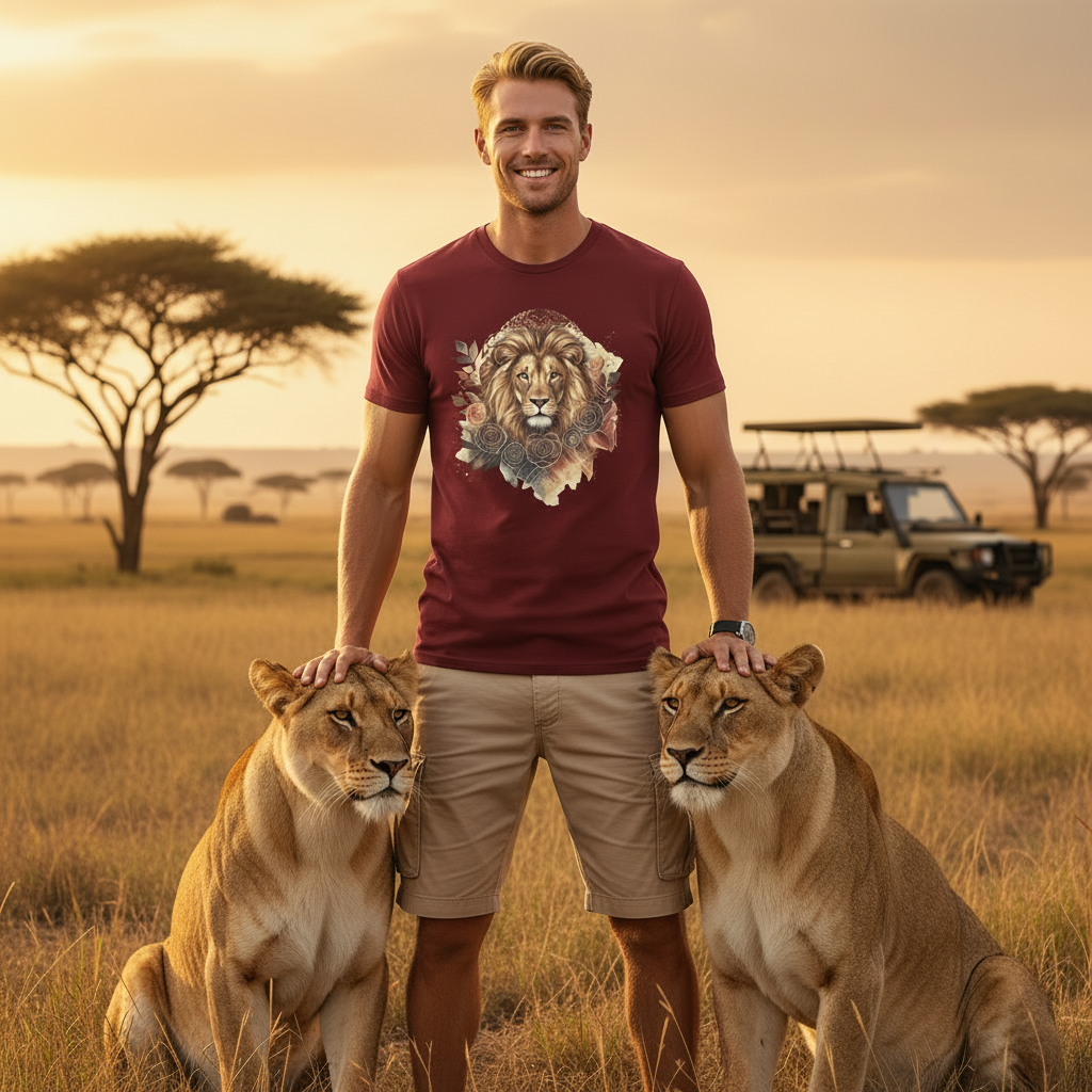 Lions Rise Organic Cotton Tee unisex🦁💫