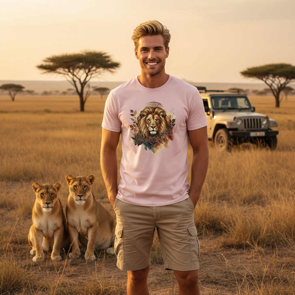 Lions Rise Organic Cotton Tee unisex🦁💫