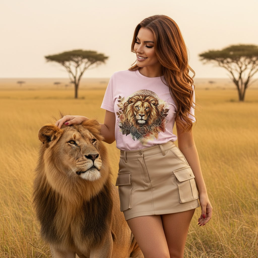Lions Rise Organic Cotton Tee unisex🦁💫