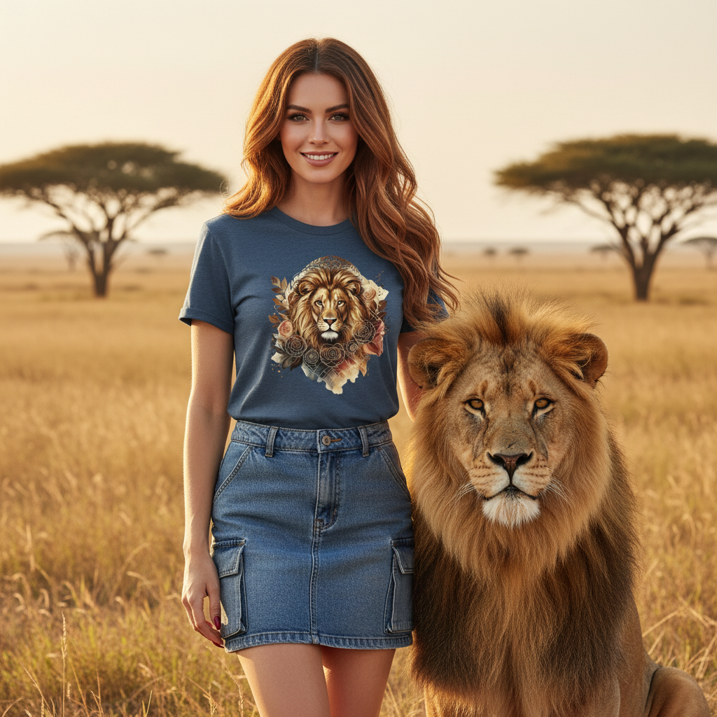 Lions Rise Organic Cotton Tee unisex🦁💫
