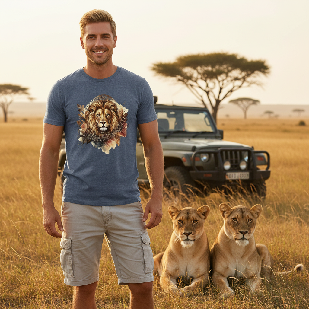 Lions Rise Organic Cotton Tee unisex🦁💫