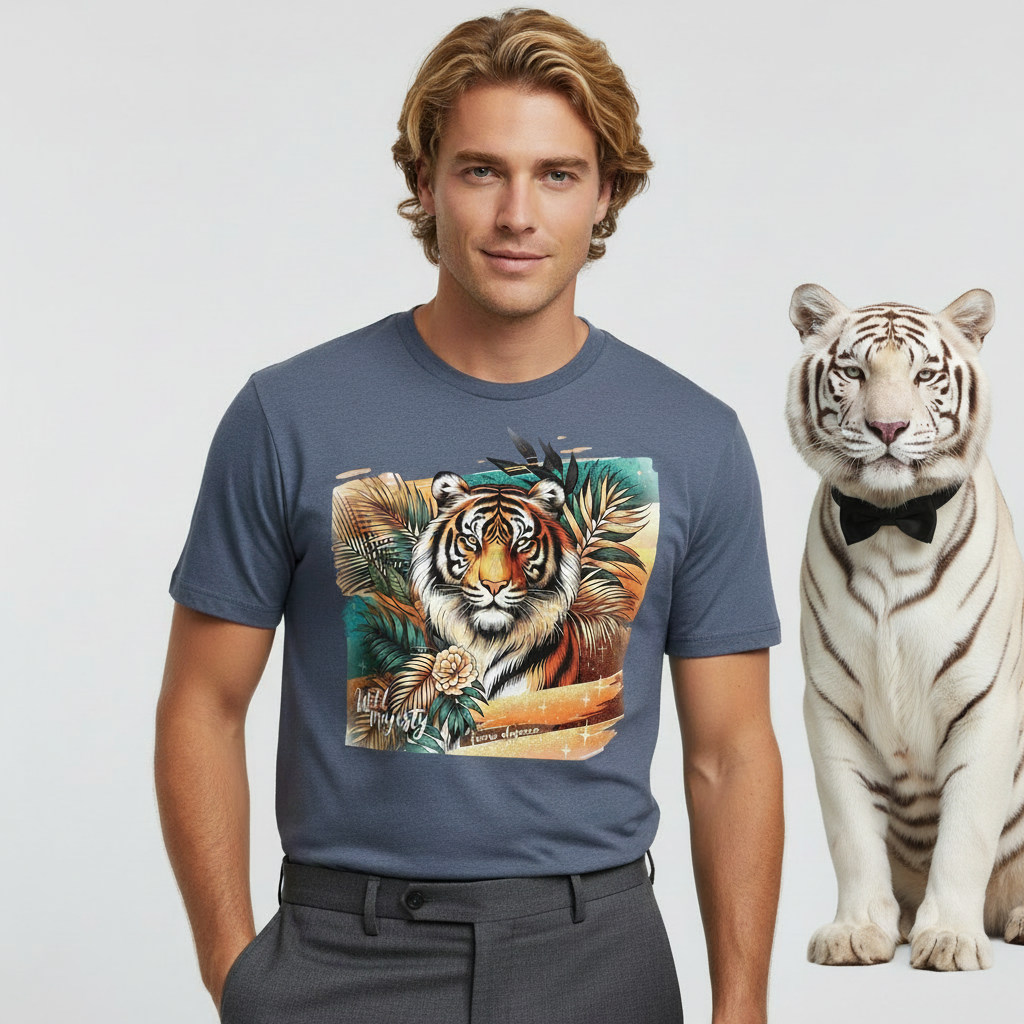 Wild Majesty Tiger T-Shirt unisex