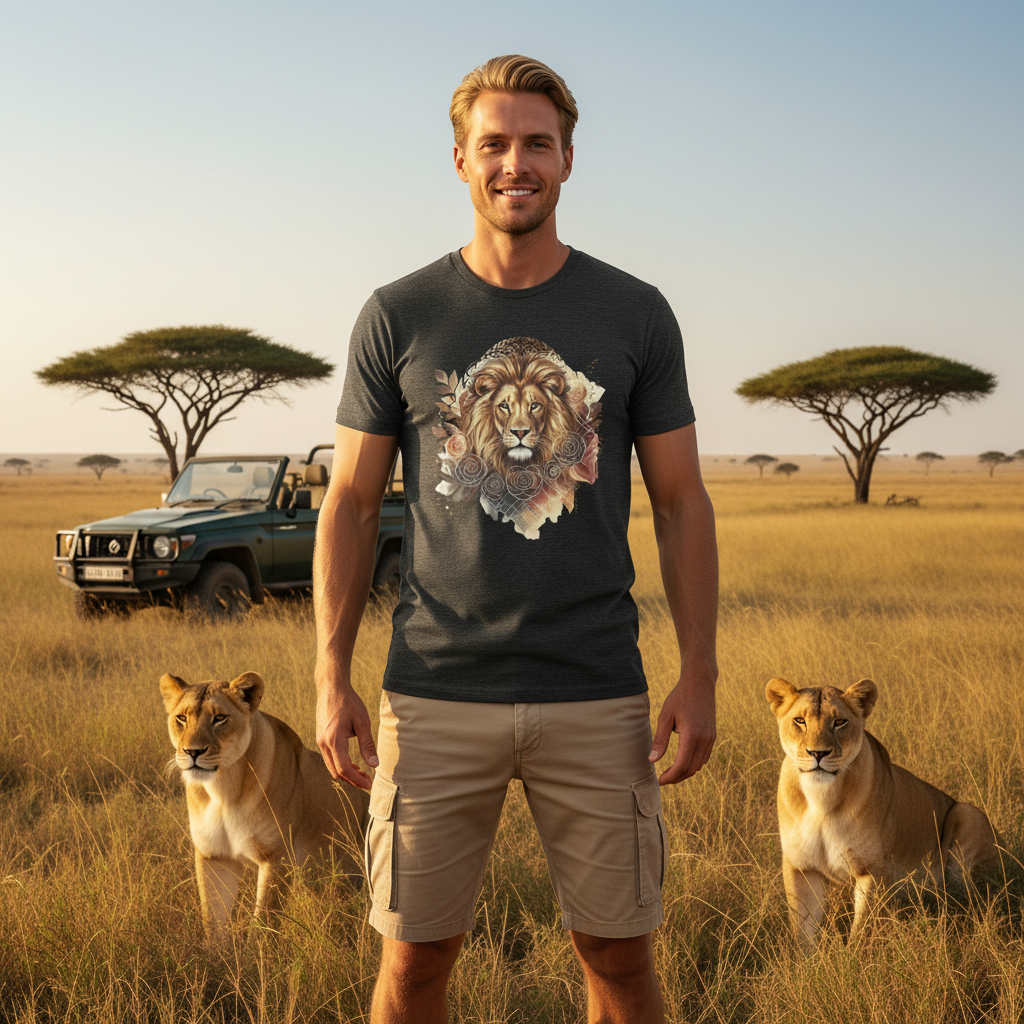 Lions Rise Organic Cotton Tee unisex🦁💫