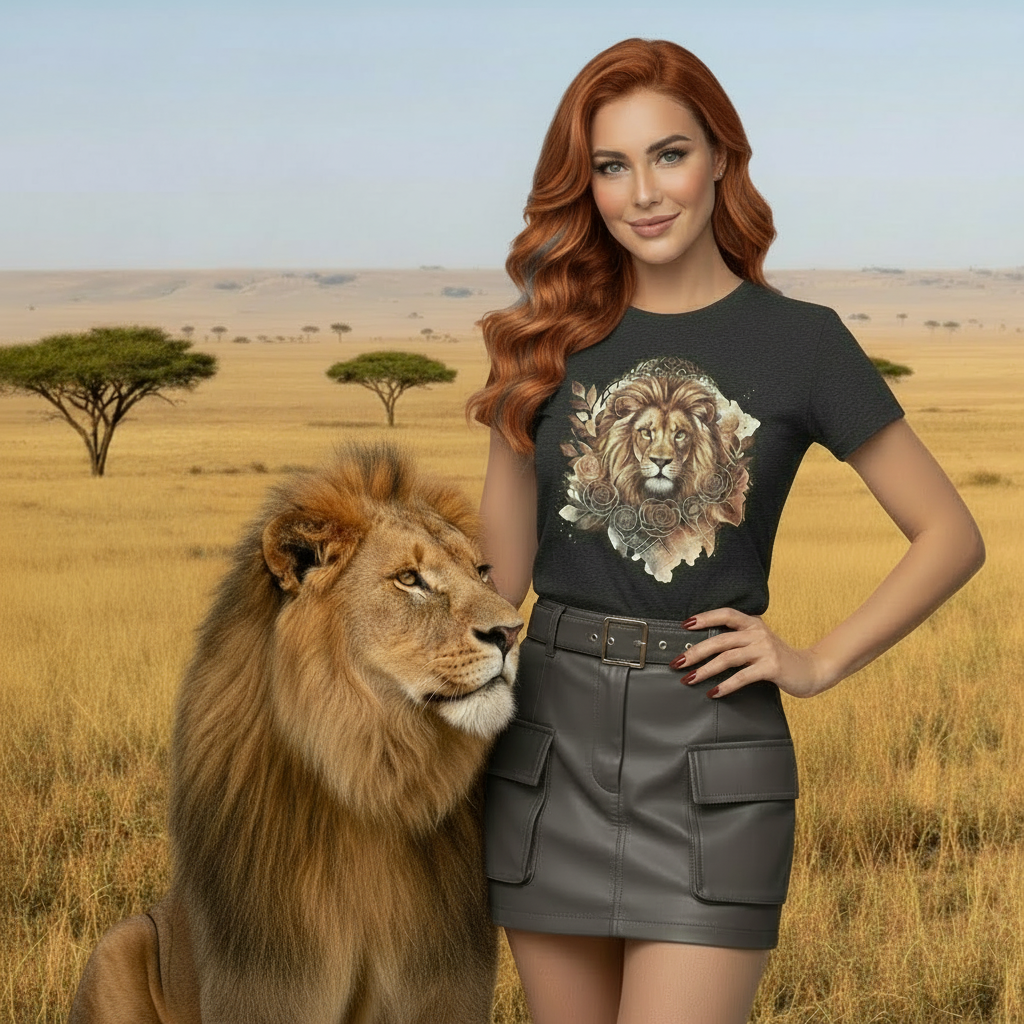 Lions Rise Organic Cotton Tee unisex🦁💫