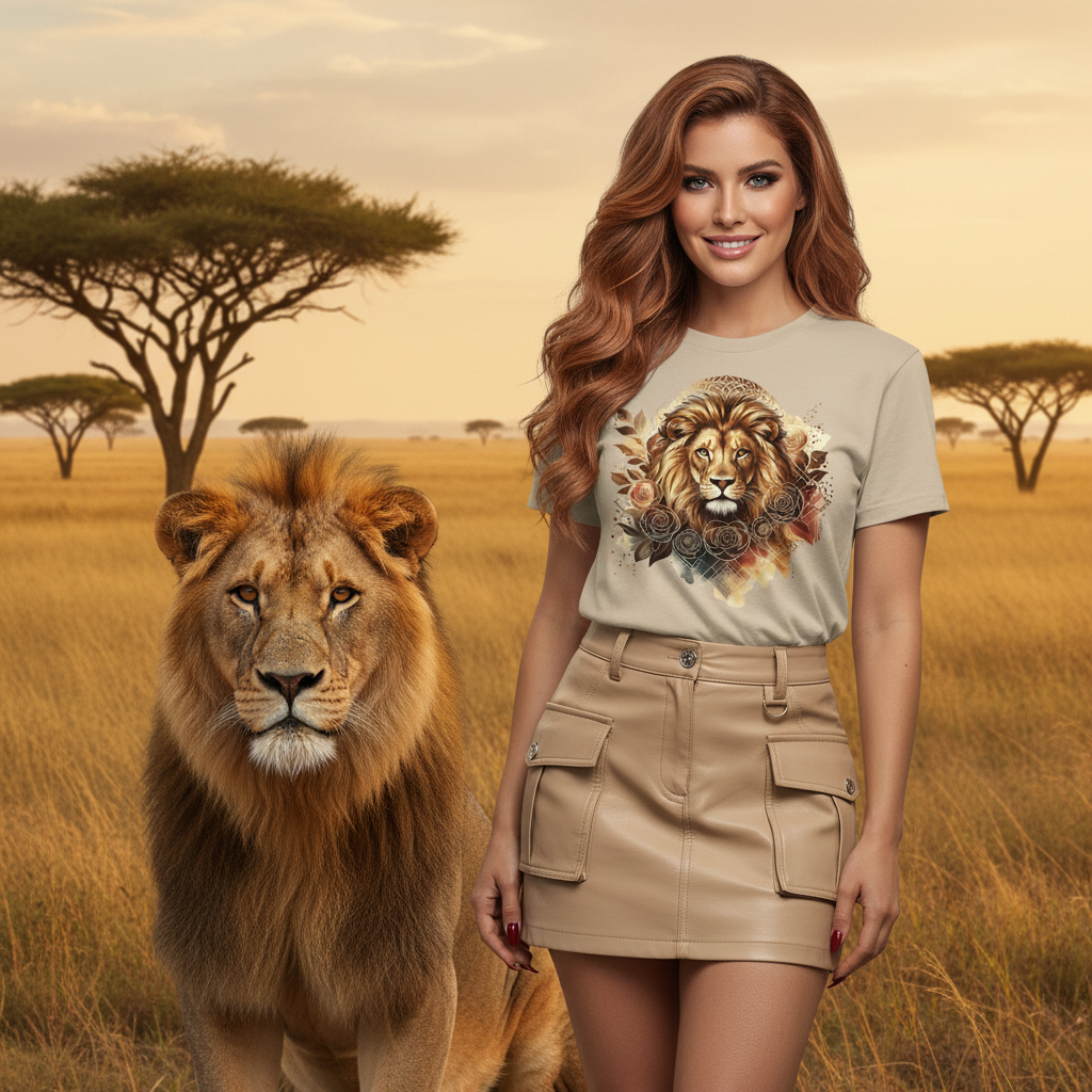 Lions Rise Organic Cotton Tee unisex🦁💫
