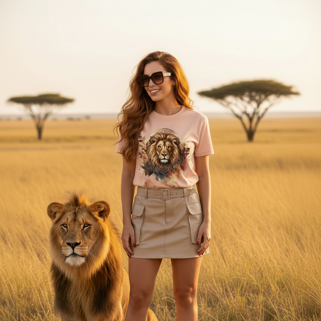 Lions Rise Organic Cotton Tee unisex🦁💫