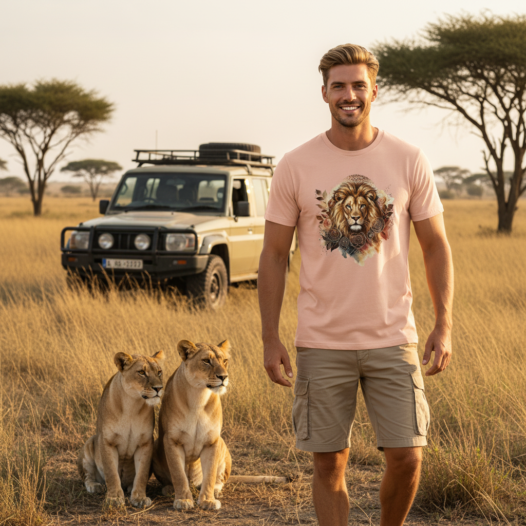 Lions Rise Organic Cotton Tee unisex🦁💫