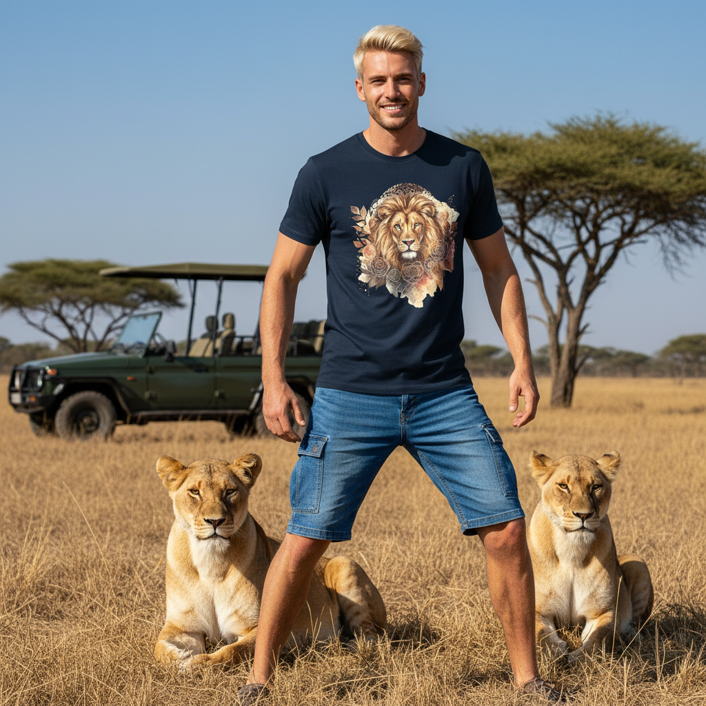 Lions Rise Organic Cotton Tee unisex🦁💫