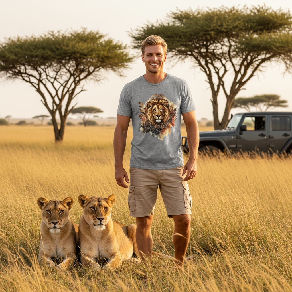 Lions Rise Organic Cotton Tee unisex🦁💫