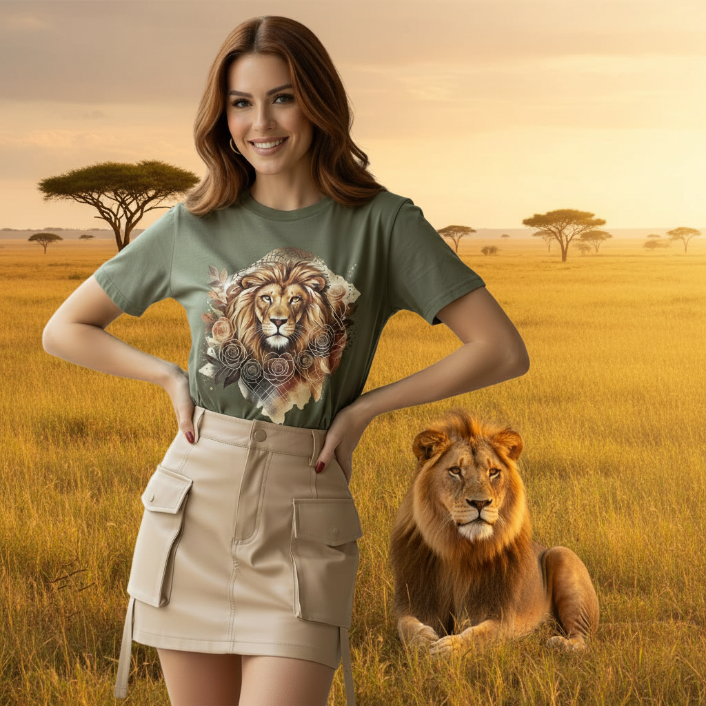 Lions Rise Organic Cotton Tee unisex🦁💫