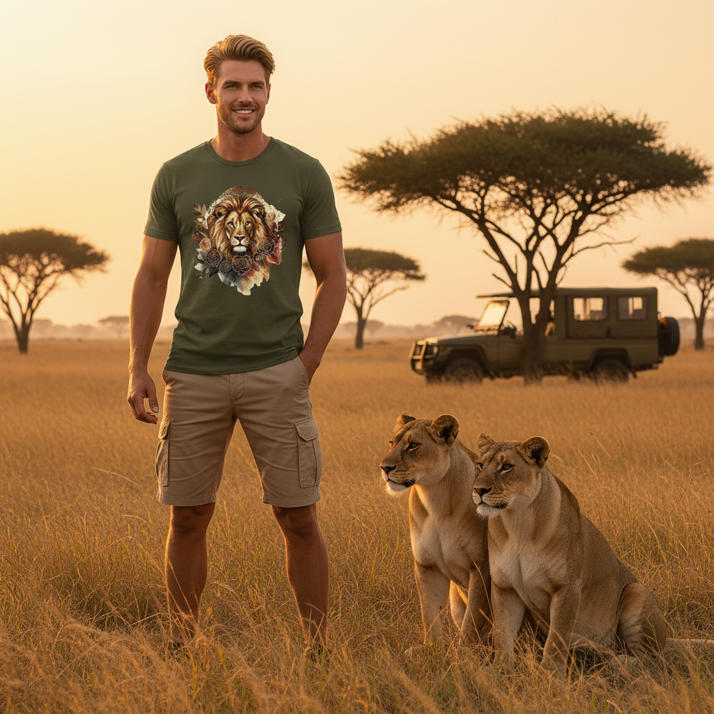 Lions Rise Organic Cotton Tee unisex🦁💫