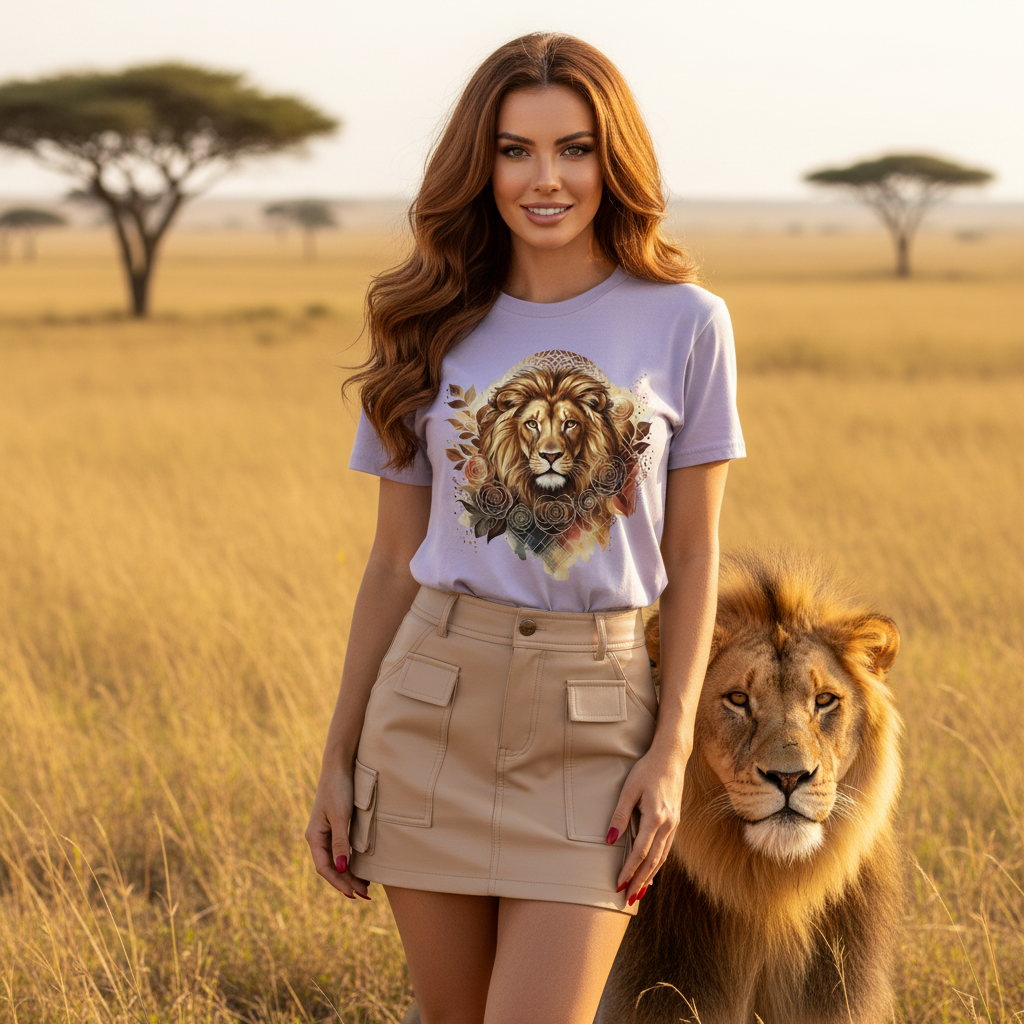 Lions Rise Organic Cotton Tee unisex🦁💫