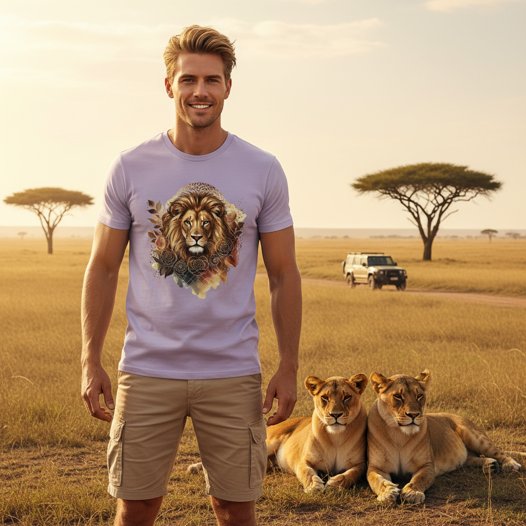 Lions Rise Organic Cotton Tee unisex🦁💫