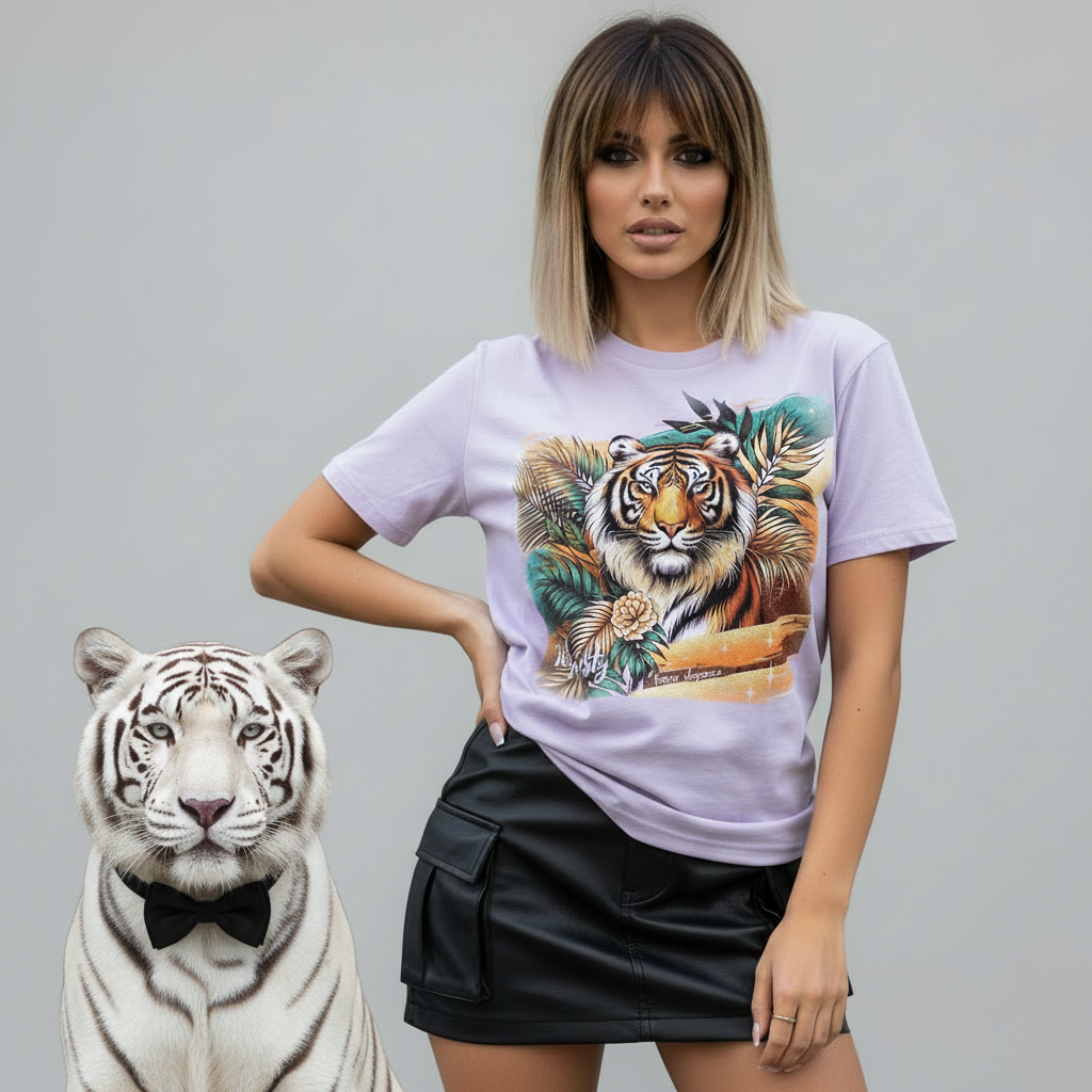 Wild Majesty Tiger T-Shirt unisex