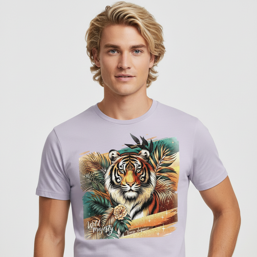 Wild Majesty Tiger T-Shirt unisex