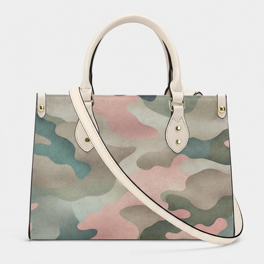 MossBlend Luxury Tote Bag - White