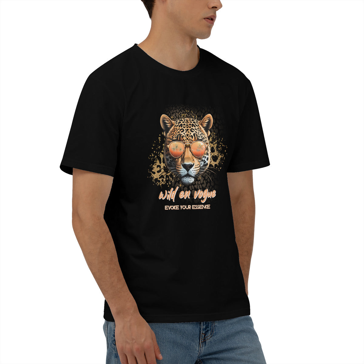 Jaguar en Vogue Men's Short Sleeve Cotton Tee